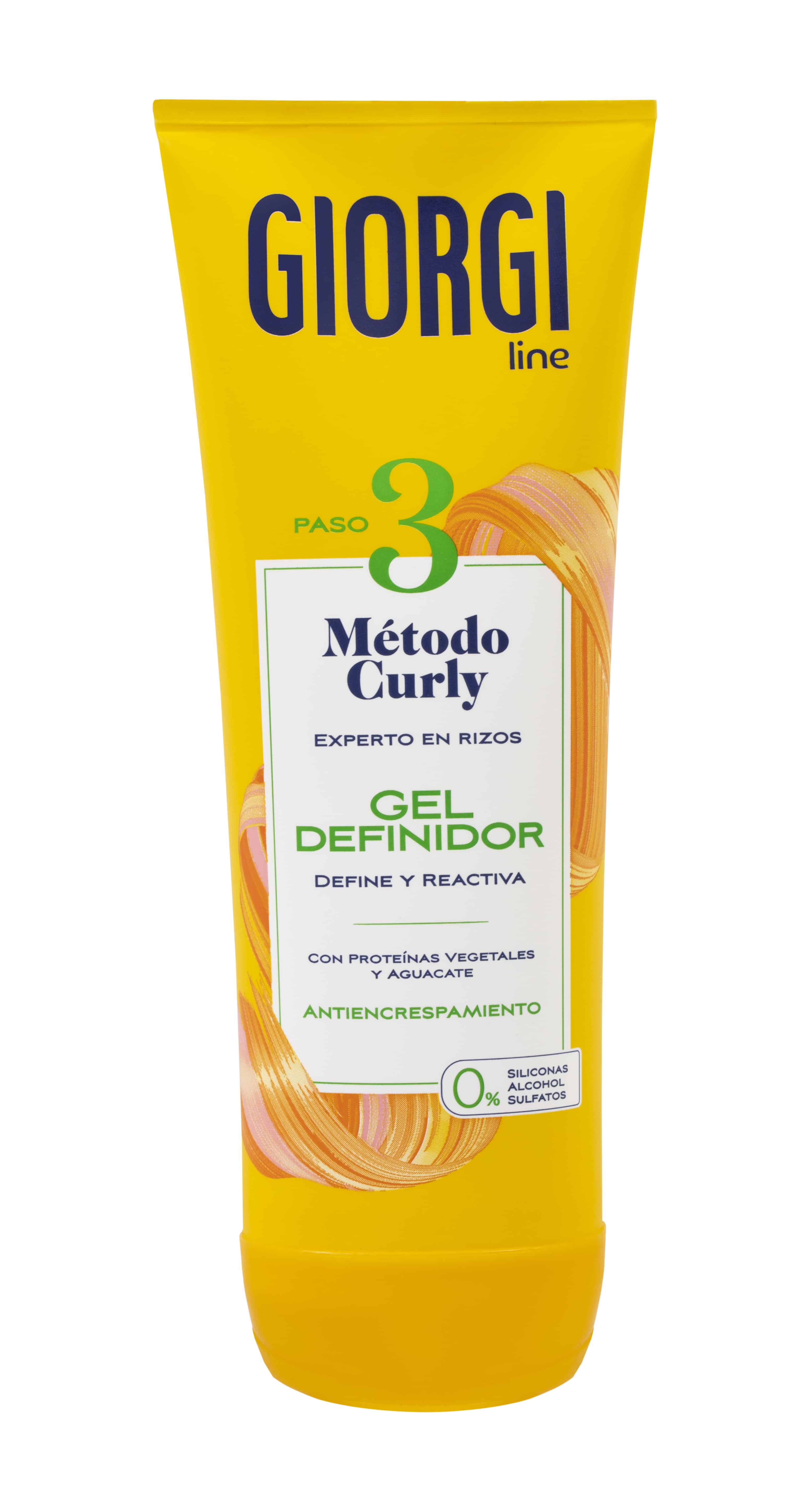 Giorgi Gel Definidor Método Curly Paso 3