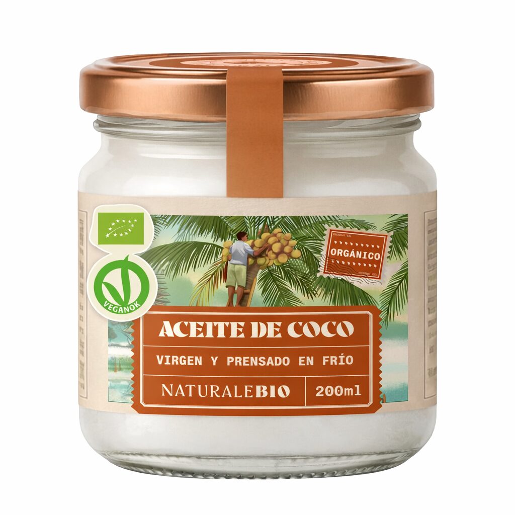 Aceite de coco apto Método Curly Girl
